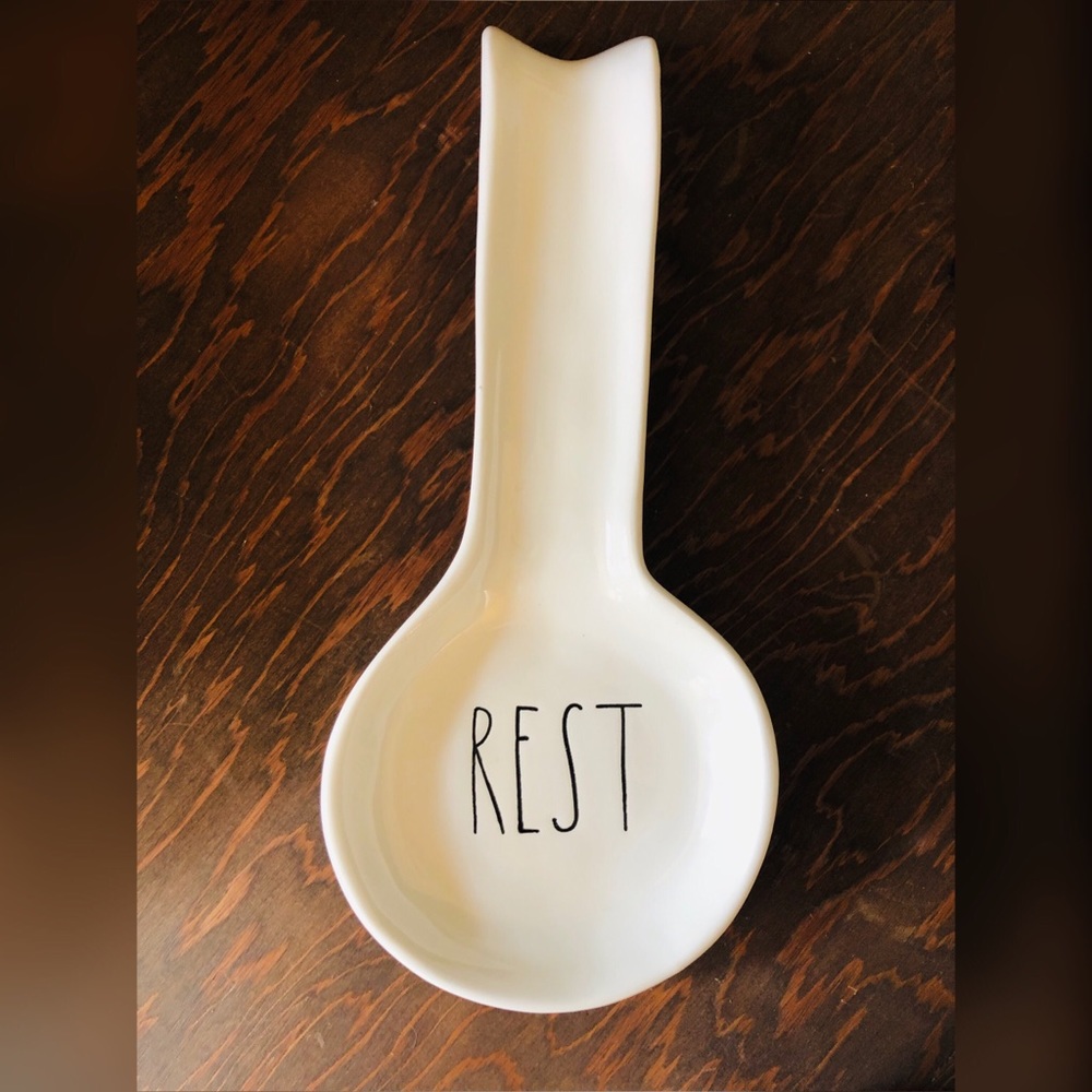 RAE DUNN ceramic spoon rest!🥄